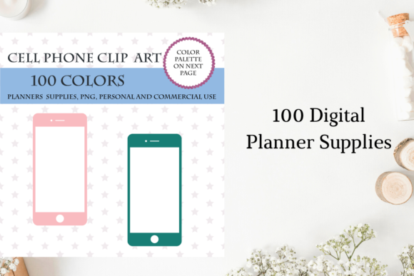 100 Cell Phone Clip Art: A Versatile Resource for Designers and Creators