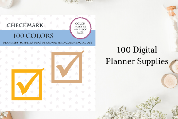 100 Check Mark Clipart, Check Mark Graph: A Versatile Visual Tool for Creatives and Professionals