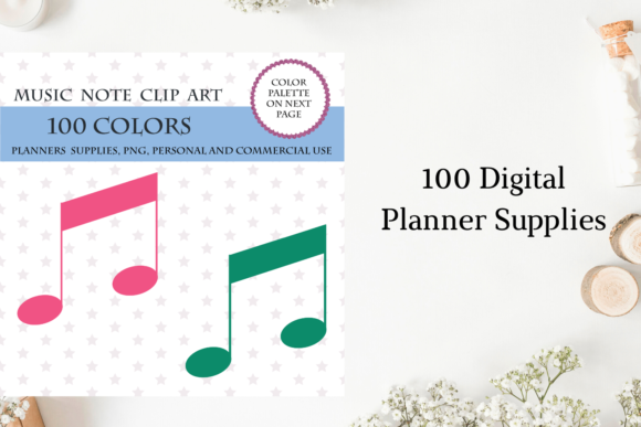 100 Music Note Clip Art for Music Class: A Practical Guide for Creative and Educational Use