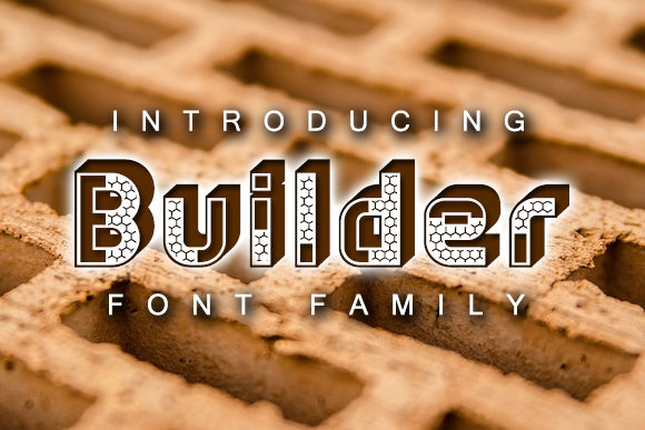 Builder Font: A Bold Choice for Creative Expression
