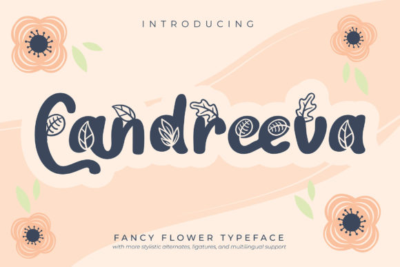 Candreeva Font for Fall Design