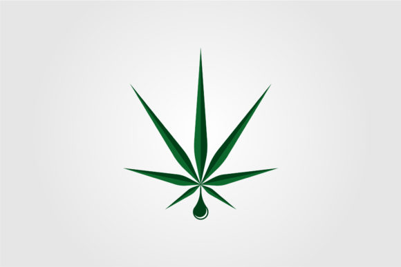 Cannabis Oil Marijuana Logo Vector Icon: Strategic Use for Branding and Design