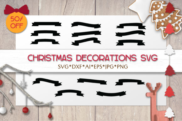 Christmas Decorations Ribbons