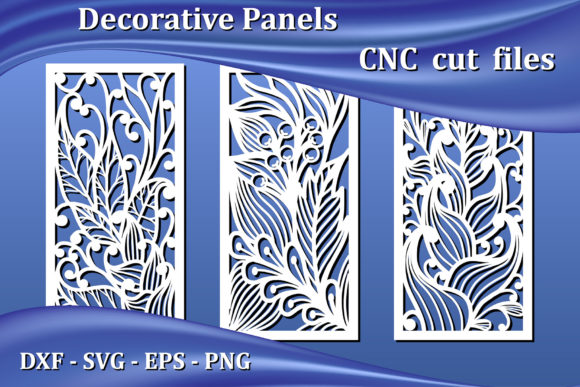 Decorative Panels, CNC Laser Cut Files: Transforming Spaces with Precision and Artistry