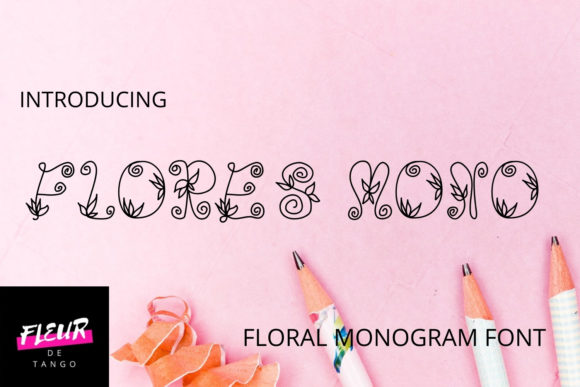 Flores Mono: A Decorative Font for Creative Projects