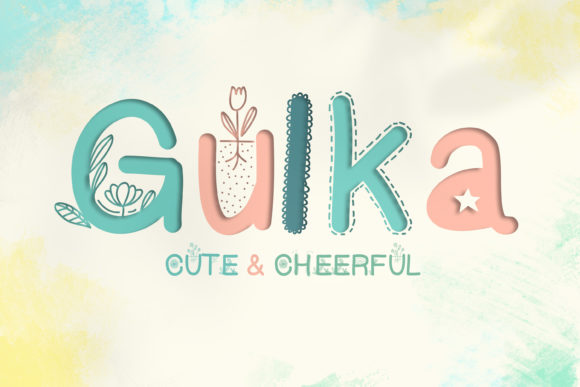 Gulka: A Playful Font for Creative Projects