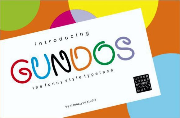 Gundos: A Playful Font for Creative Projects