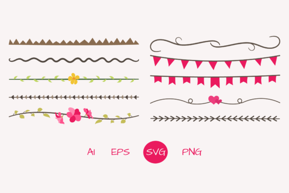 Hand Drawn Text Dividers Clipart Set: A Versatile Tool for Modern Creatives