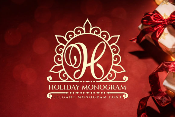 Holiday Monogram: A Timeless Font for Modern Creativity