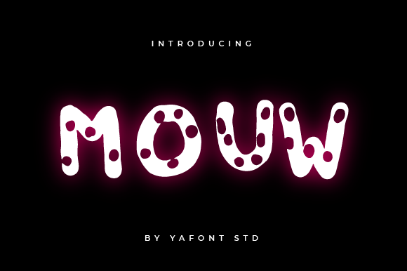 Introducing Mouw: A Youthful Font That Breathes Life Into Design