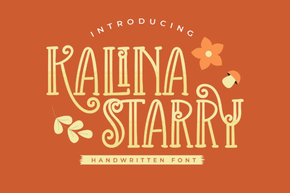 Kalina Starry: A Decorative Font for Creative Expression