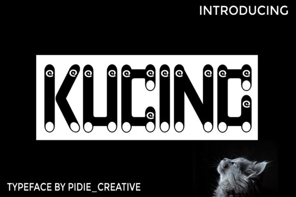 Kucing: A Unique and Beautiful Decorative Font for Modern Creativity