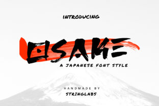 Osake Font: A Beautiful Brush Style for Creative Projects