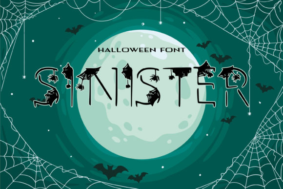 Sinister: A Spooky Font That Transforms Halloween Designs