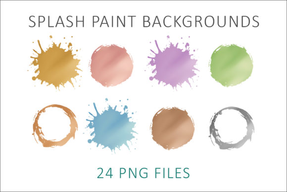 Splash Paint Sublimation Bundle