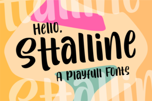Sttalline: A Casual and Friendly Font for Creative Projects