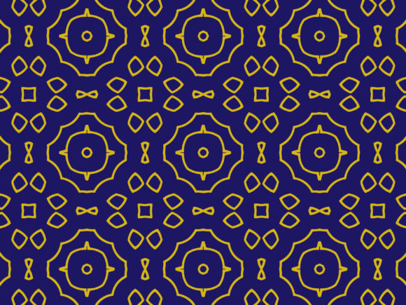 SymmetryPattern Islamic Illustration for Decor and Design
