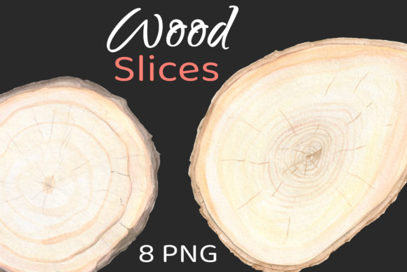 Wood Frame Slice Clipart Background: A Versatile Asset for Creative Projects